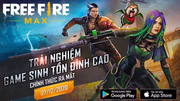 Vào tháng 7 năm 2020, Garena chính thức cho ra mắt phiên bản thử nghiệm với tên là Closed Beta của Free Fire Max ở một số khu vực như Việt Nam hay Mỹ Latinh. Free Fire Max đã phát hành chính thức vào ngày 7 tháng 12 năm 2020. Ảnh: Garena