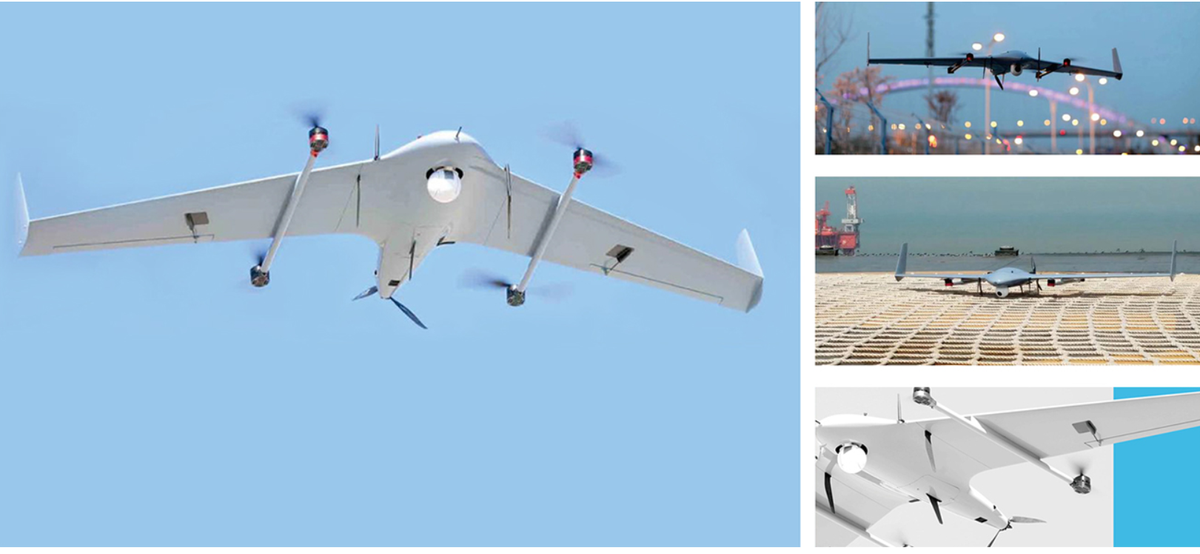 Ngoài ra, Học viện Hàng không tổng hợp Liêu Ninh cũng nghiên cứu chế tạo 4 mẫu thiết bị bay không người lái khác nhau đa dạng trong mục đích sử dụng.