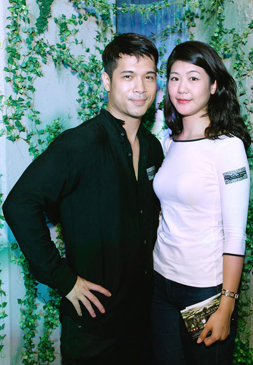 Trương Thế Vinh và bạn gái Huỳnh Lý Đông Phương.