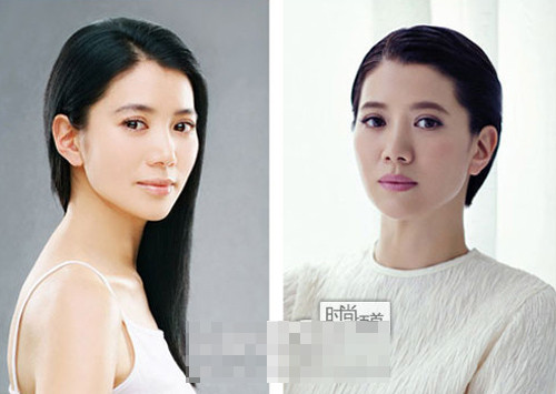 Khuôn mặt của Hoa hậu Hong Kong 1990 Vịnh Nghi được nhận xét là không phù hợp với style tóc ngắn.