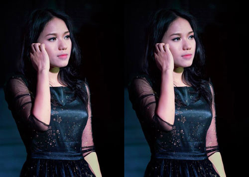 Ngay lập tức Thùy Chi gây sốt với vẻ đẹp dường như tăng lên gấp bội phần của mình.