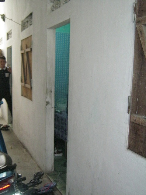 Phòng trọ nơi Sơn thuê ở suốt gần 2 năm qua.