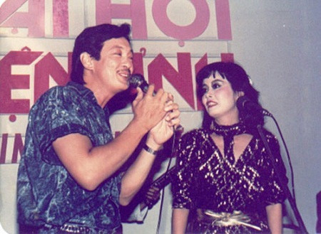 Cặp ca sĩ đình đám một thời.