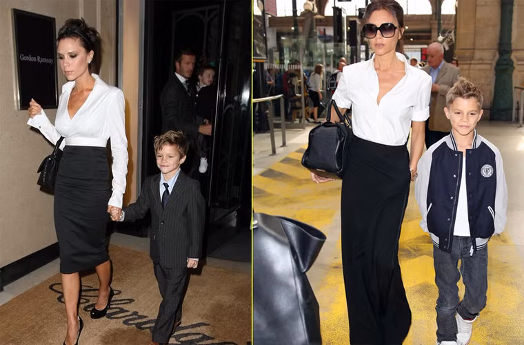 Trong số ba cậu con trai, cậu con trai thứ hai Romeo giống mẹ Victoria Beckham nhất. Cậu bé giống mẹ mọi nét mặt và đặc biệt là cũng có năng khiếu thời trang y hệt mẹ, nên Romeo luôn được khen là ăn mặc có gout nhất trong đàn con nhà Beck-Vic.