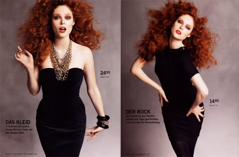 Người mẫu Canada Coco Rocha bắt đầu nghiệp mẫu từ năm 2002. Cô nổi tiếng vào năm 2006 sau khi xuất hiện trên trang bìa tạp chí Vogue. Kể từ đó cô đắt show làm mẫu cho các thương hiệu danh tiếng như Chanel, Dolce & Gabbana, GAP, Tommy Hilfinger, Liz Clairborn, và Calvin Klein. Nhưng cân nặng đã cản trở khá nhiều cô trong nghề mẫu. Công ty quản lý khuyến khích cô giảm cân. Kể từ đó cô người mẫu 25 tuổi trở thành người hoạt động chống lại chứng chán ăn, nhịn ăn trong làng mẫu.