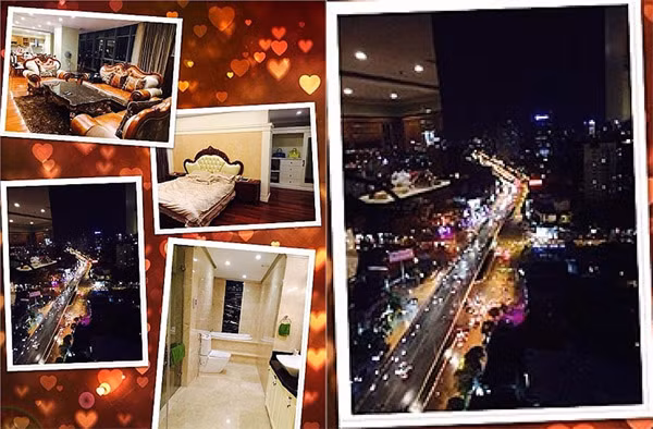 Chính nhờ vậy mà cô có khả năng kiếm tiền siêu việt, mua nhà sang xế xịn. Mặc dù vậy, người đẹp rất kín tiếng về cuộc sống riêng tư. Những hình ảnh này là do Vân Hugo, bạn thân của cô chia sẻ. Có thể thấy, căn hộ Hoàng Thùy Linh sở hữu ở trên tầng cao của một chung cư cao cấp với view đẹp.