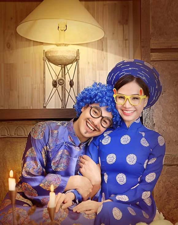 Cặp đôi rất nhí nhảnh.