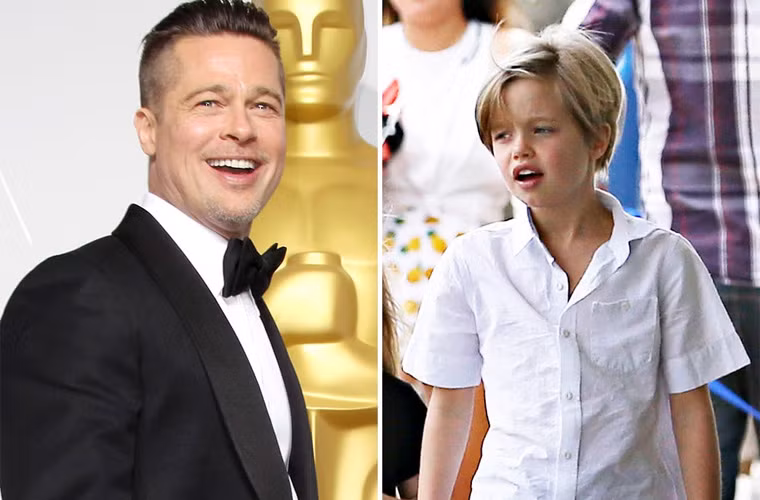 Trong số ba đứa con chung của Brad Pitt và Angelina Jolie thì cô bé Shiloh được cho là giống bố nhất .