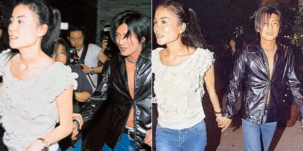 Tháng 6/2000: Vương Phi và Tạ Đình Phong đi chơi ở hộp đêm tại Causeway Bay để ăn mừng bộ phim của nam diễn viên Lương Triều Vỹ chiến thắng tại Liên hoan phim Cannes. Cả hai tay trong tay như ngầm ý họ là một cặp và khiến cánh phóng viên ngạc nhiên. Sau đó, Đình Phong tuyên bố Vương Phi là người yêu của anh và anh sẽ kết hôn với cô, chăm sóc con gái Đậu Tịnh Đồng, con của Vương Phi với người chồng trước Đậu Duy.