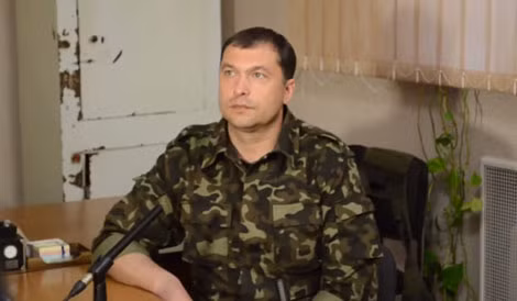 Thống đốc nhân dân tỉnh Lugansk Valery Bolotov.