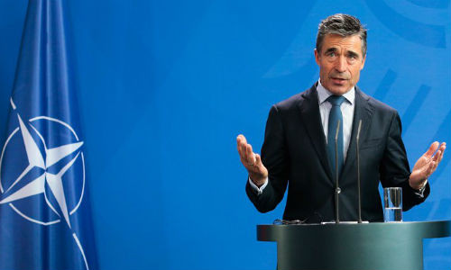 Tổng thư ký NATO Anders Fogh Rasmussen.