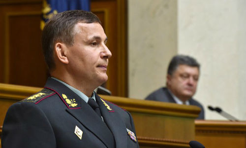 Bộ trưởng Quốc phòng Ukraine Valery Geletey.