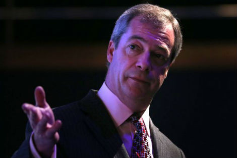 Ông Nigel Farage bày tỏ sự tôn trọng đối với ông Putin.