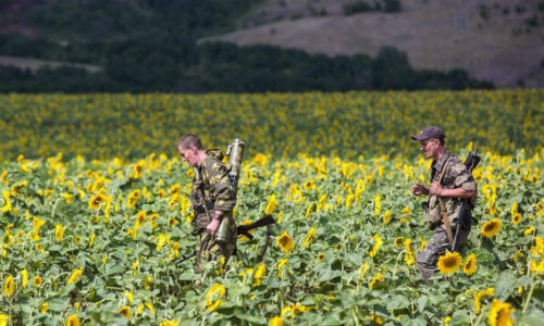 Binh sĩ lực lượng ly khai Ukraine.