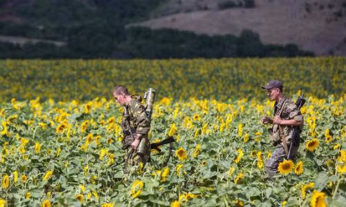 Binh sĩ lực lượng ly khai Ukraine.