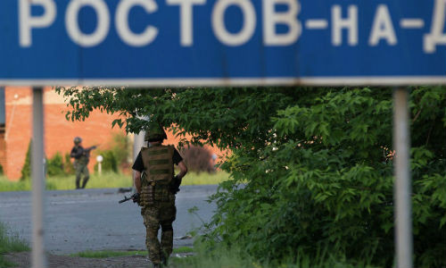 Tình hình biên giới Nga-Ukraine ở tỉnh Rostov.