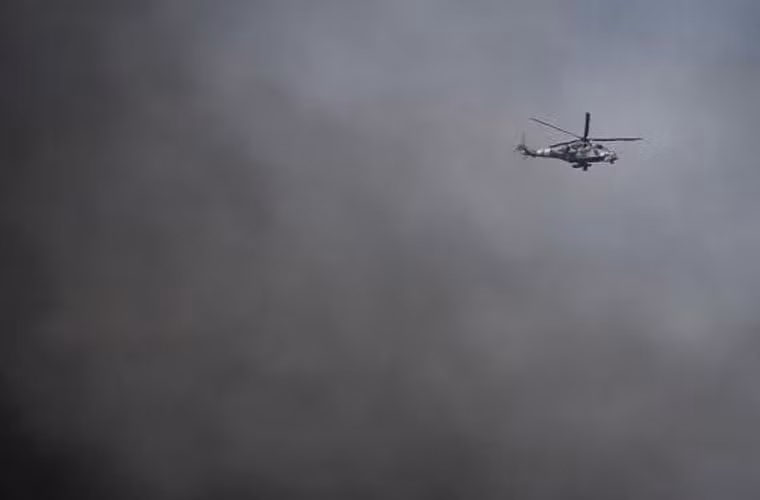 Chiến dịch đàn áp người biểu tình của Ukraine có sự tham gia của máy bay trực thăng quân sự MI-24.