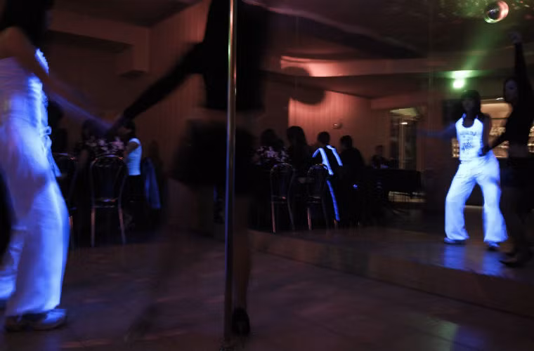 Một sàn nhảy ở Transnistria.