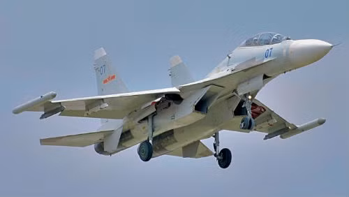 Máy bay chiến đấu Su-30 của Trung Quốc.