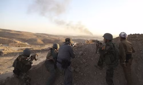 Binh lính người Kurd ở Iraq.