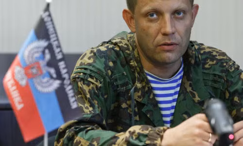 Thủ tướng Cộng hòa nhân dân Donetsk tự xưng Aleksandr Zakharchenko.