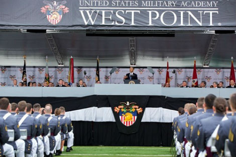 Ông Obama phát biểu tại ĐH Quân sự West Point cho thấy Mỹ không sẵn sàng can thiệp quân sự vào Biển Đông.