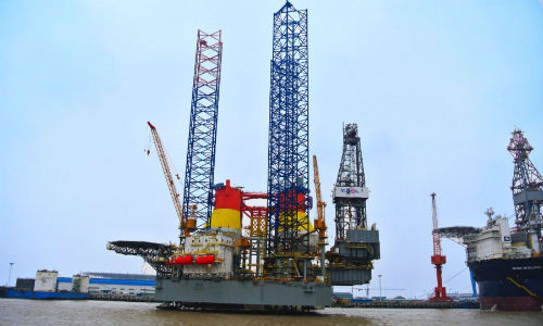 Giàn khoan Kaixuan-1 của Trung Quốc.