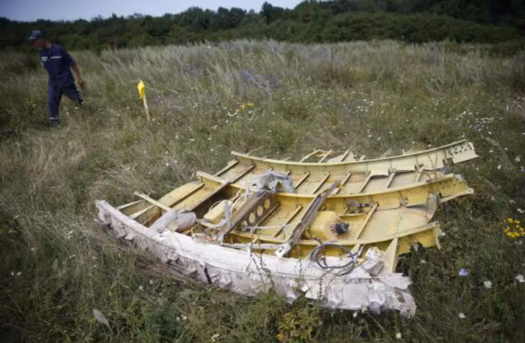 Một mảnh vỡ của MH17.