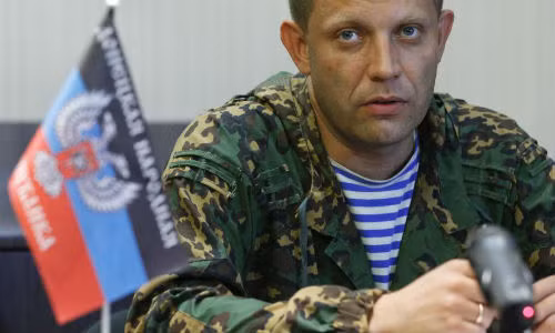 Thủ tướng Cộng hòa Nhân dân Donetsk (DPR) Alexander Zakharchenko.