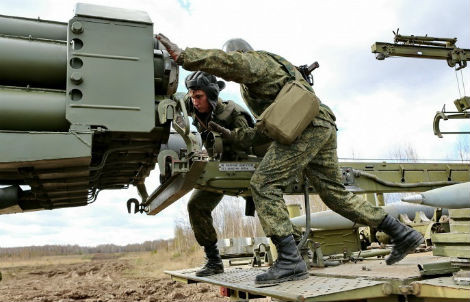 Quân đội Nga tập trận lớn ở tỉnh Orenburg