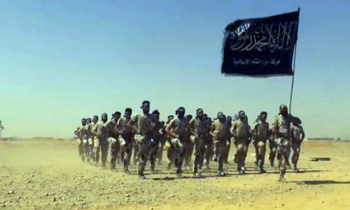 Chiến binh phiến quân IS.