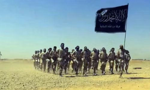 Chiến binh phiến quân IS.