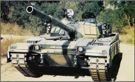 Mẫu tăng chủ lực MBT-2000 của Trung Quốc.