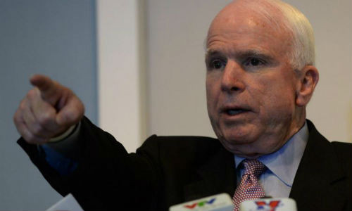 Thượng nghị sĩ Mỹ John McCain.
