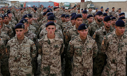 Binh sĩ Đức trong lực lượng NATO.