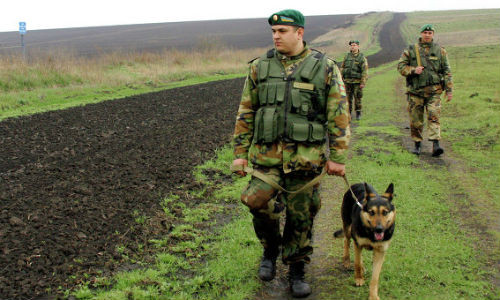 Lực lượng biên phòng Ukraine.