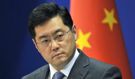 Người phát ngôn Tần Cương của Bộ Ngoại giao Trung Quốc.