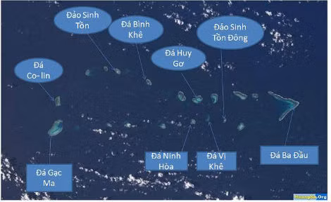 Cụm đảo Sinh Tồn thuộc quần đảo Trường Sa.