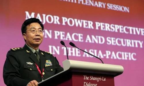 Phó tổng tham mưu trưởng quân đội Trung Quốc đã không thể làm rõ được cơ sở của "đường 9 đoạn" tại Shangri-La 13.