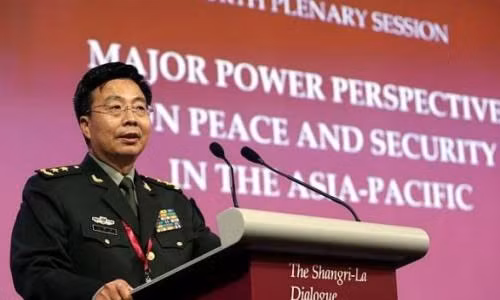 Phó tổng tham mưu trưởng quân đội Trung Quốc đã không thể làm rõ được cơ sở của "đường 9 đoạn" tại Shangri-La 13.
