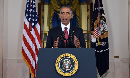 Tổng thống Mỹ Barack Obama tuyên bố sẽ săn lùng IS cả trên lãnh thổ Syria.