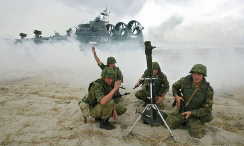 Lính dù Nga tập trận. Ảnh minh họa.