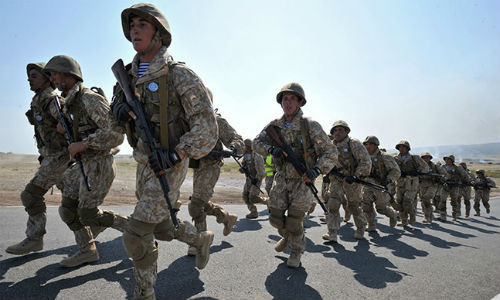 Lực lượng Phản ứng nhanh của liên minh CSTO.