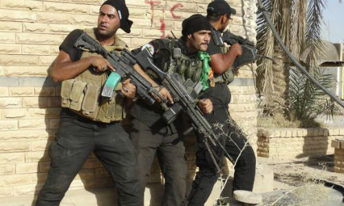 Lính đặc nhiệm Iraq trong cuộc chiến chống lại ISIL.