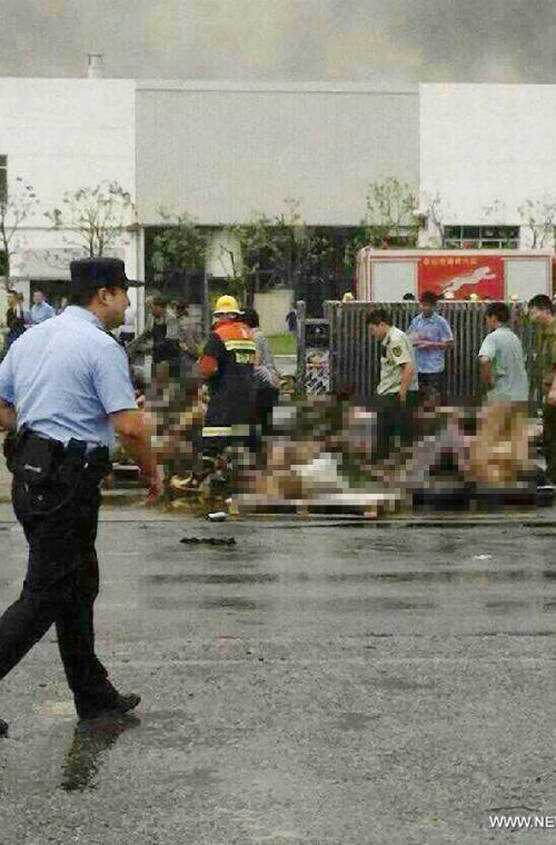 Nhiều nạn nhân trong tình trạng nguy kịch do bị phỏng nặng.