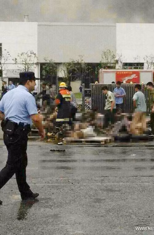 Nhiều nạn nhân trong tình trạng nguy kịch do bị phỏng nặng.