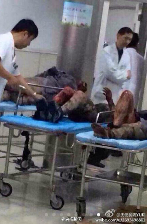 CÓ kỏoảng 450 nhân công làm việc trong nhà máy khi vụ nổ xảy ra.