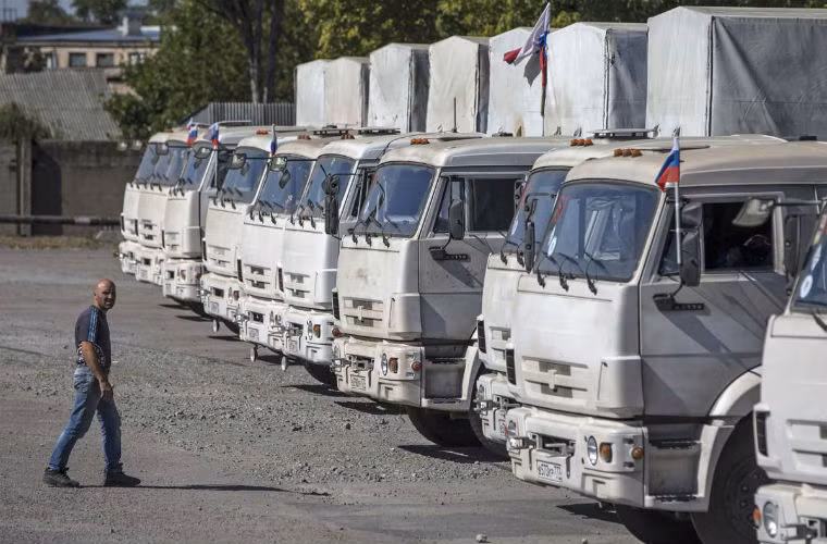 Trước đó, Nga cũng cử đoàn xe cứu trợ thứ 3 tiến vào tỉnh Donetsk, miền đông Ukraine ngày 20/9.