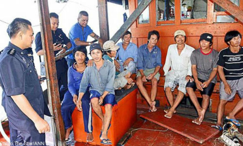 Ngư dân Việt Nam được giải cứu.