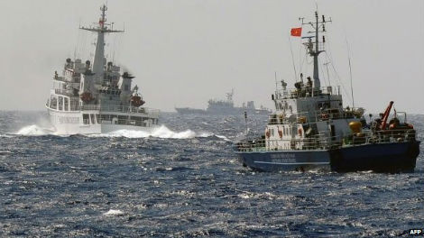 Trung Quốc cử nhiều tàu ngăn cản tàu chấp pháp của Việt Nam thực thi nhiệm vụ tại khu vực hạ đặt trái phép giàn khoan Hải Dương 981.